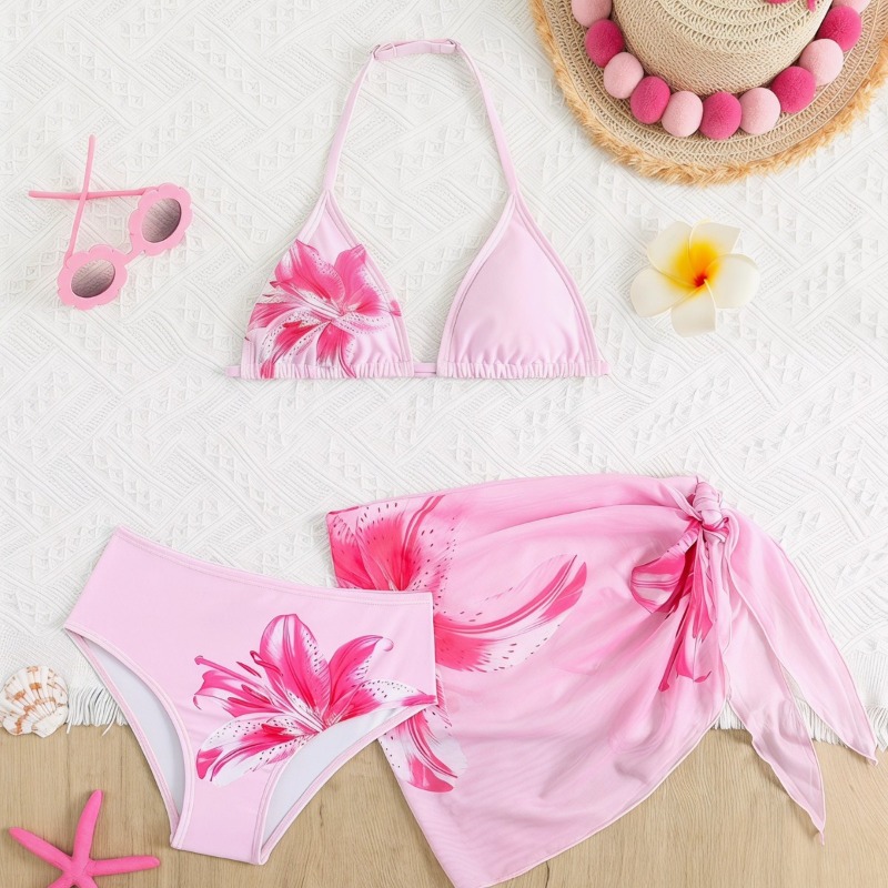 Summer Clothing Teen Girls - 7-16Yrs Kızlar Bikini Takımları UNITIM Yaz