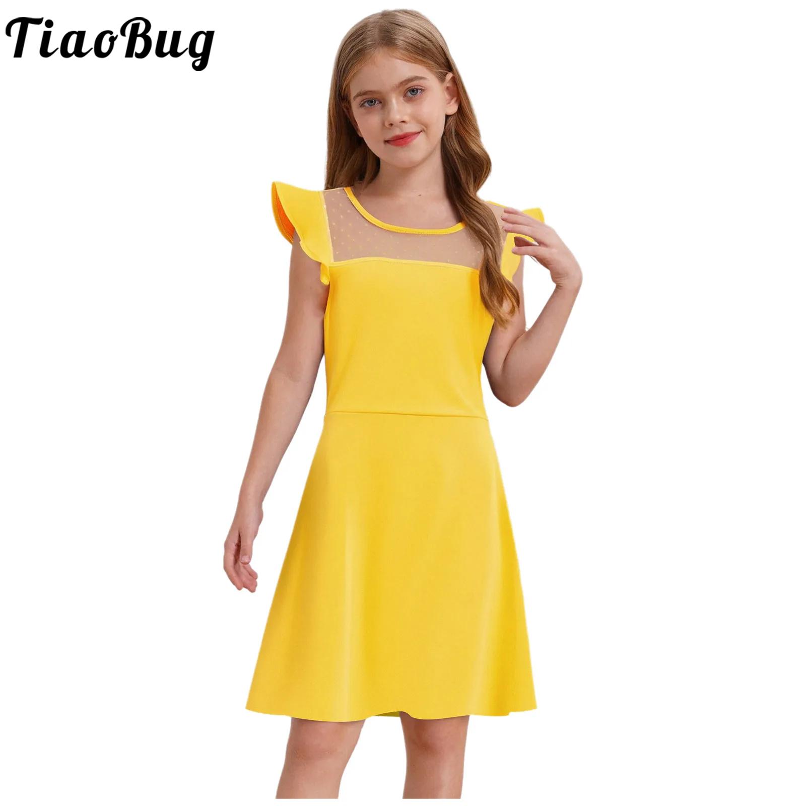 Summer Clothing Teen Girls - Genç Kız yaz elbisesi Fırfır Kollu