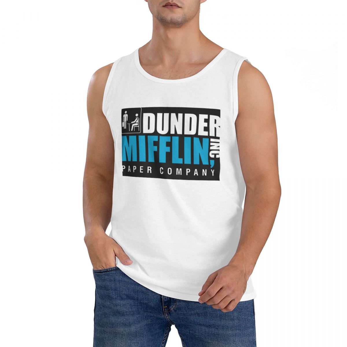 Summer Clothing Essentials Men - % 100% Pamuk Dunder Mifflin Kağıt