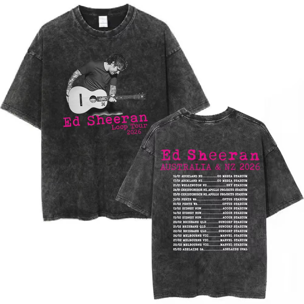 Summer Clothing Women Australia - Ed Sheeran Loop Tour Avustralya 2026