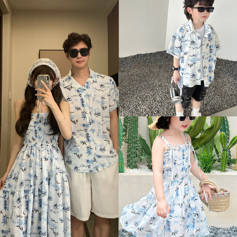 Summer Clothing Resort - Tatil çift bakmak ebeveynler ve çocuklar