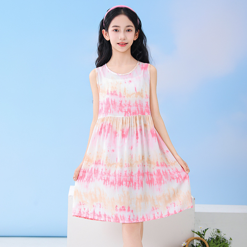 Summer Clothing Teen Girls - Yazlık Kolsuz Genç Kız Plaj Elbiseleri