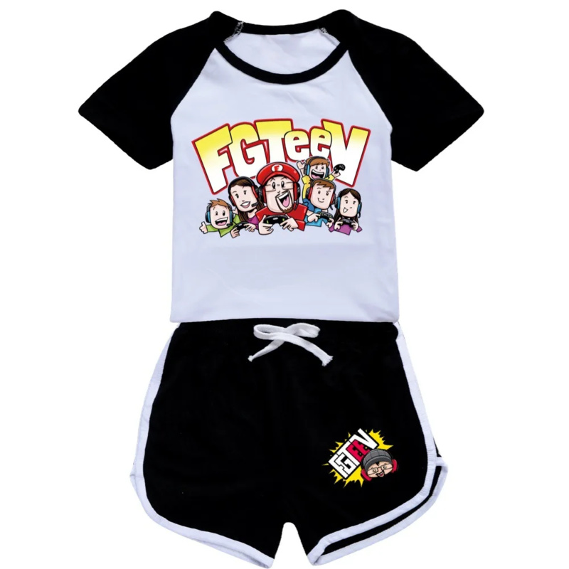 Summer Kids Clothing - AIAI 2025Fgteeve Çocuk Giysileri Erkek Kız