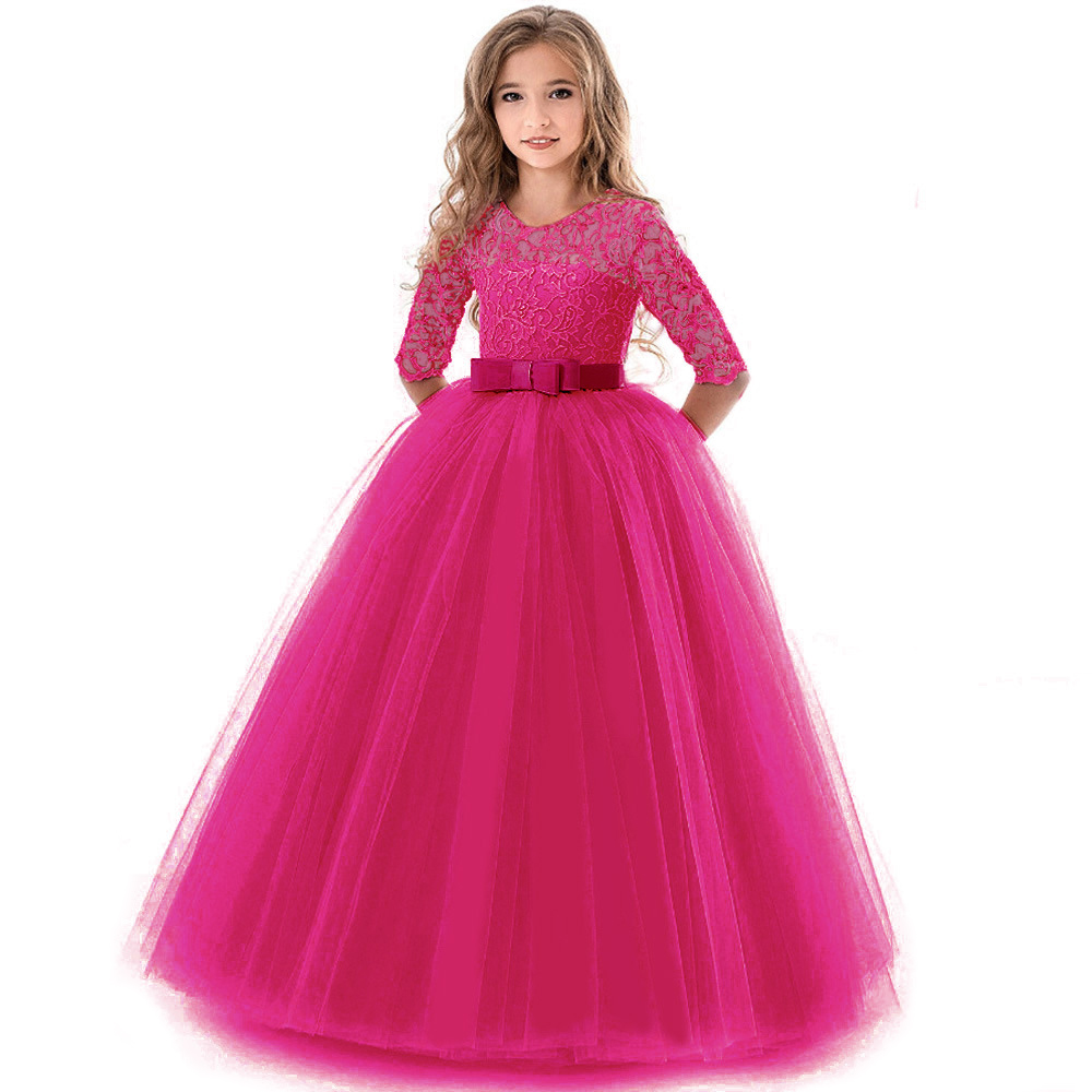 Summer Clothing Teen Girls - 4-14 yıl Kız Elbise Yaz Örgü