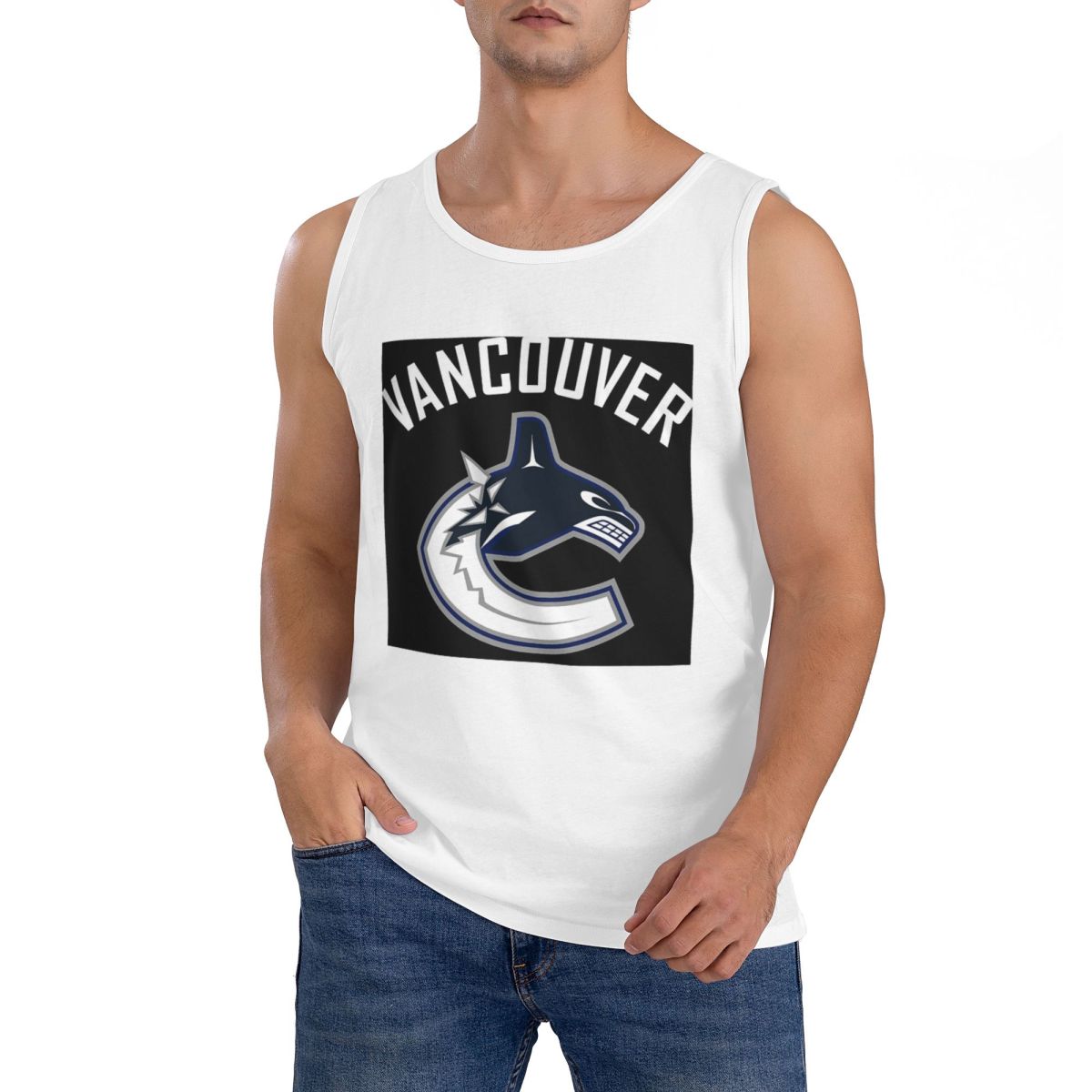 Summer Clothing Essentials Men - % 100% Pamuk Vancouver Hokeyi Canucks