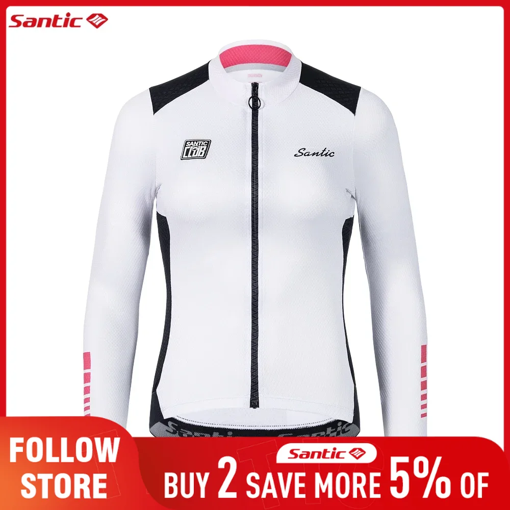 Summer Clothing Outlet - Santic Outlet kadın bisiklet Jersey yaz