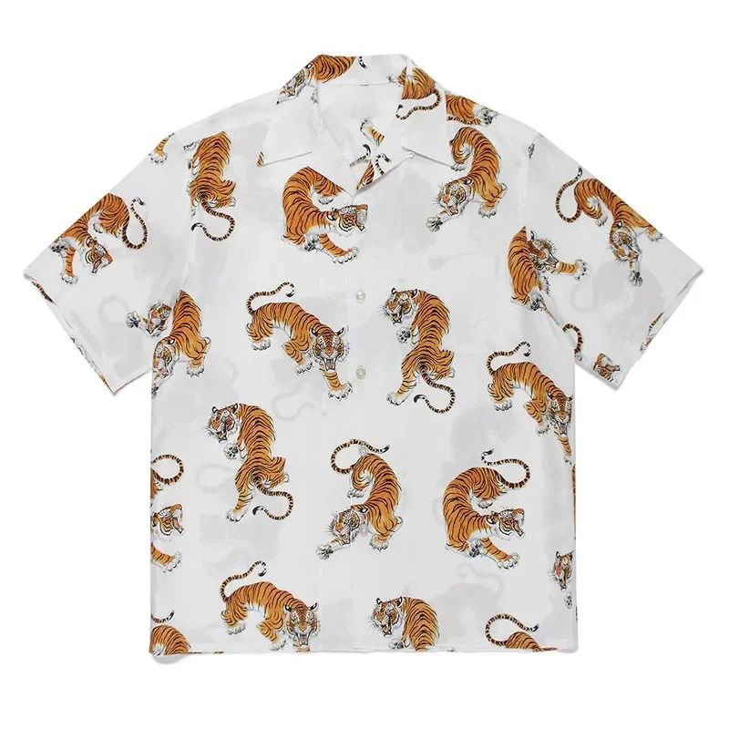 Summer Clothing Recommendations - Önerilen Yazlık Kaplan Desenli Gömlek Kısa