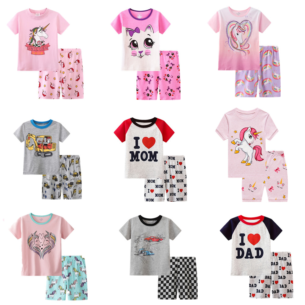 Summer Clothing Toddler - 2 adet yürümeye başlayan kız pamuklu