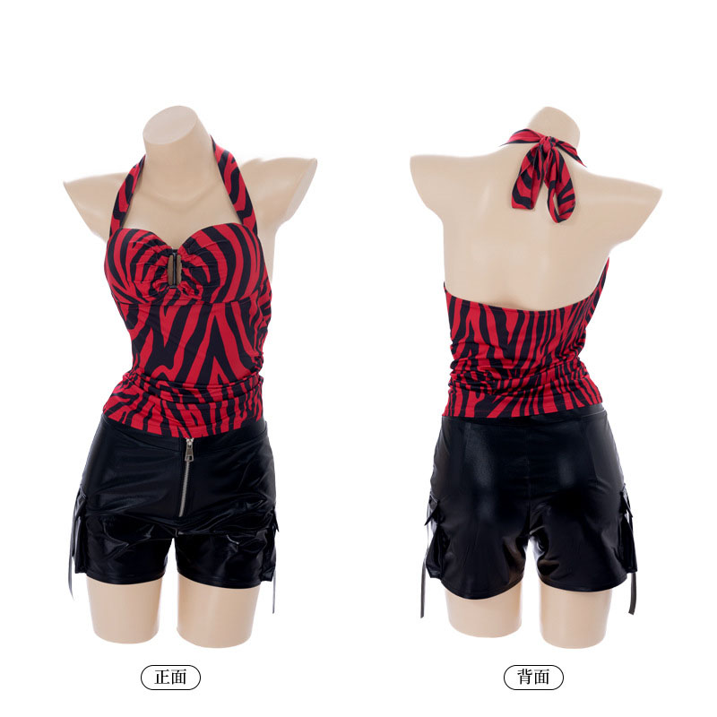 Halter Neck Top - Obsession Nikki Halter Top Cosplay Kadın