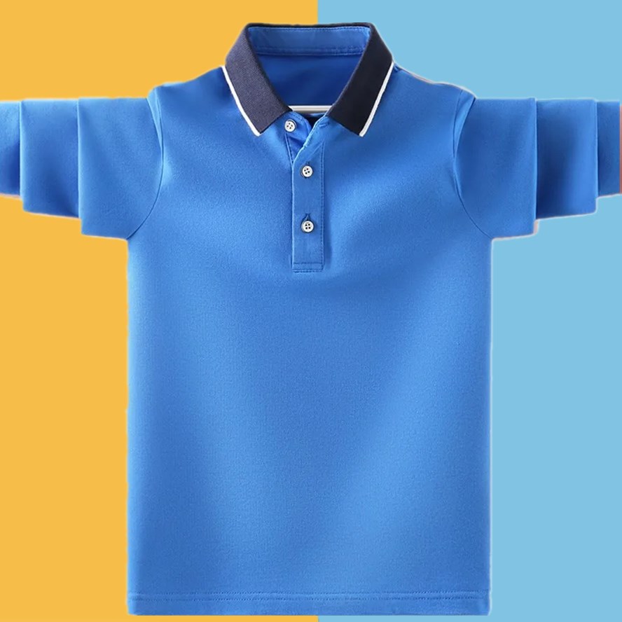 Summer Clothing Toddler - Çocuklar okul üniforması Polo GÖMLEK ilkbahar