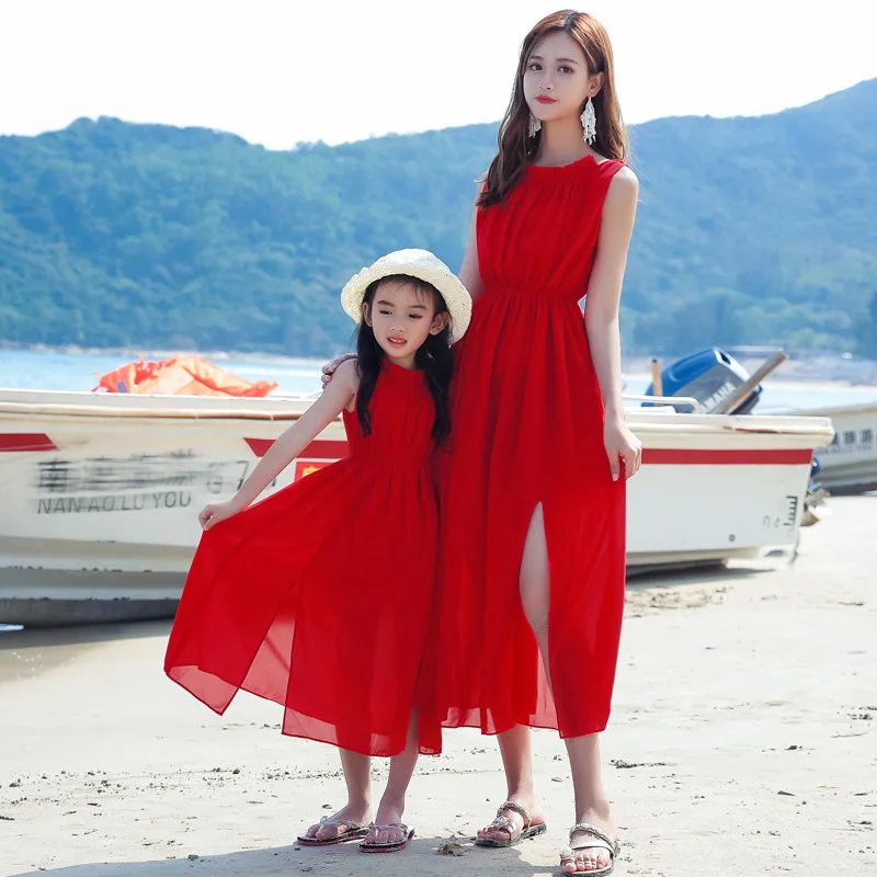 Anne ve Kız Bebek Tatil Görünü - Summer Clothing Resort incelemesi ve fiyatı