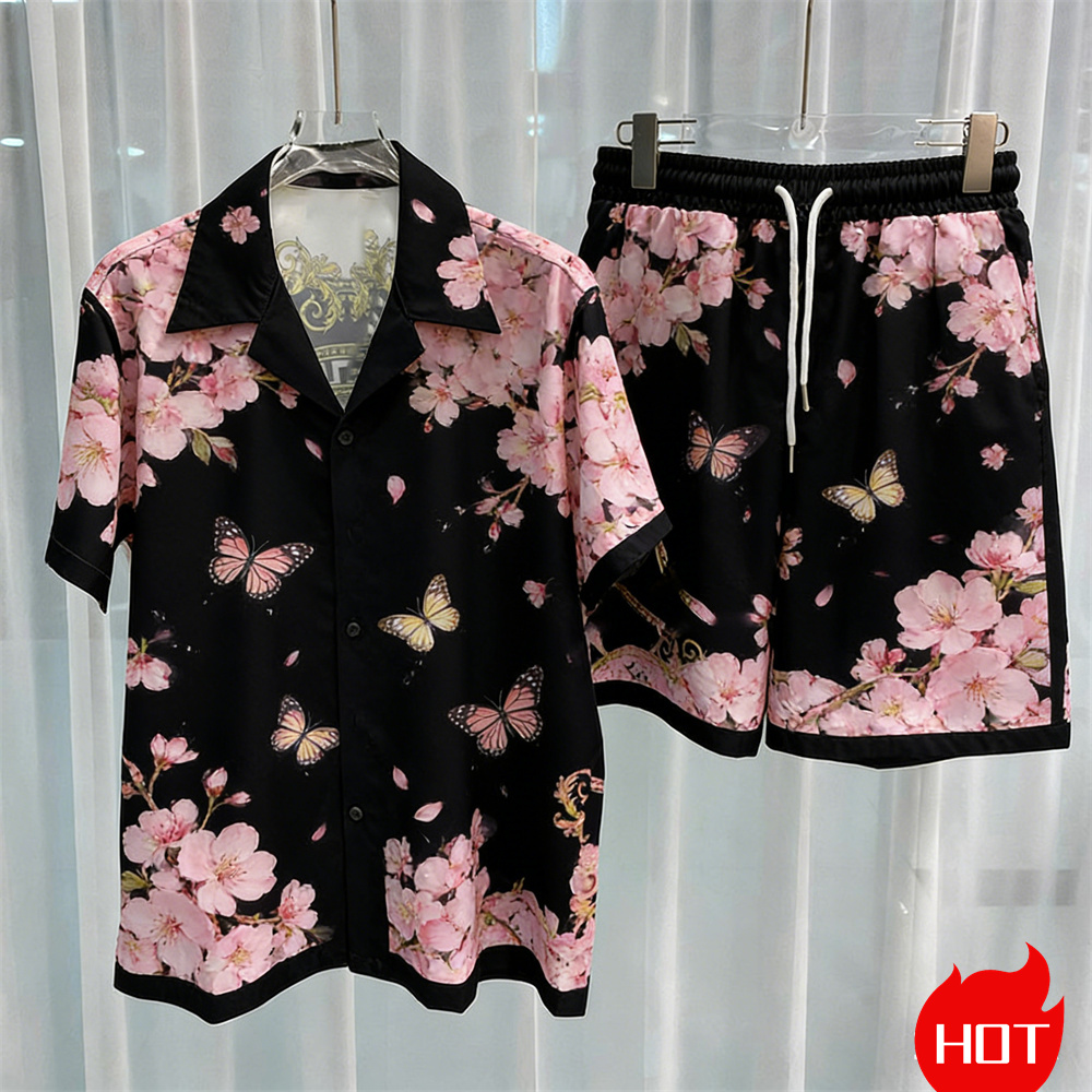Dijital baskılı erkek takım mo - Quality Summer Clothing incelemesi ve fiyatı