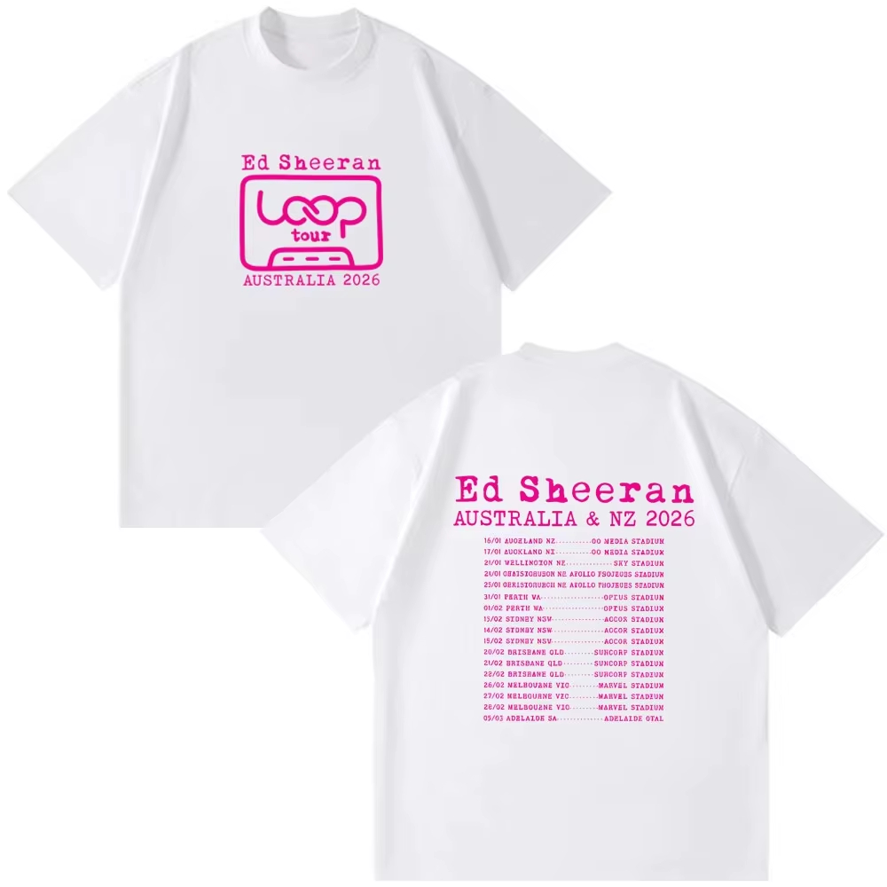 Ed Sheeran Loop Turu Avustraly - Summer Clothing Women Australia incelemesi ve fiyatı