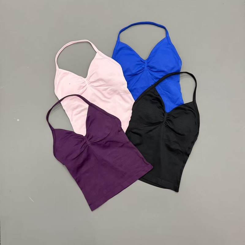 Spor salonu kadın spor kolsuz  - Halter Neck Top incelemesi ve fiyatı