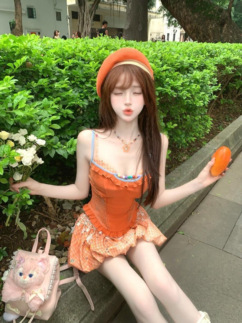 Yaz Yeni Turuncu Dopamin Tatlı - Summer Kids Clothing incelemesi ve fiyatı
