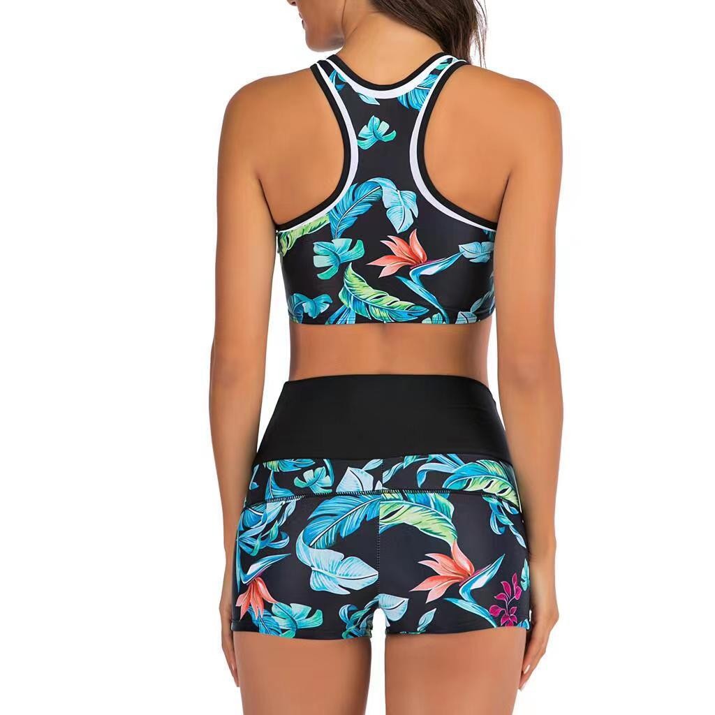 Y2K Bikini Kadın Tankini Şortl - Halter Neck Top incelemesi ve fiyatı