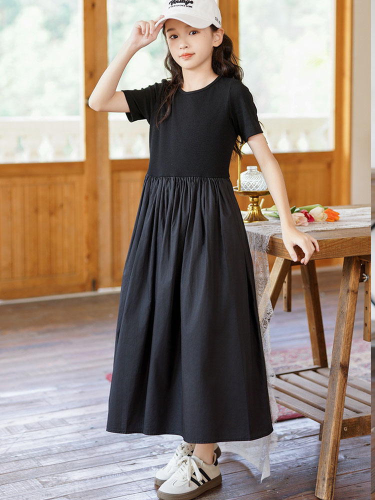 Küçük Kızlar Için Maxi Uzun El - Summer Clothing Teen Girls incelemesi ve fiyatı