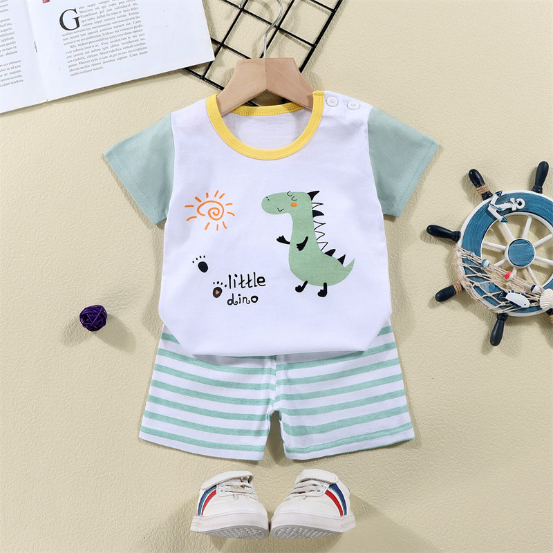 Pamuk Tees + Şort 2 parçalı eş - Summer Clothing Toddler incelemesi ve fiyatı