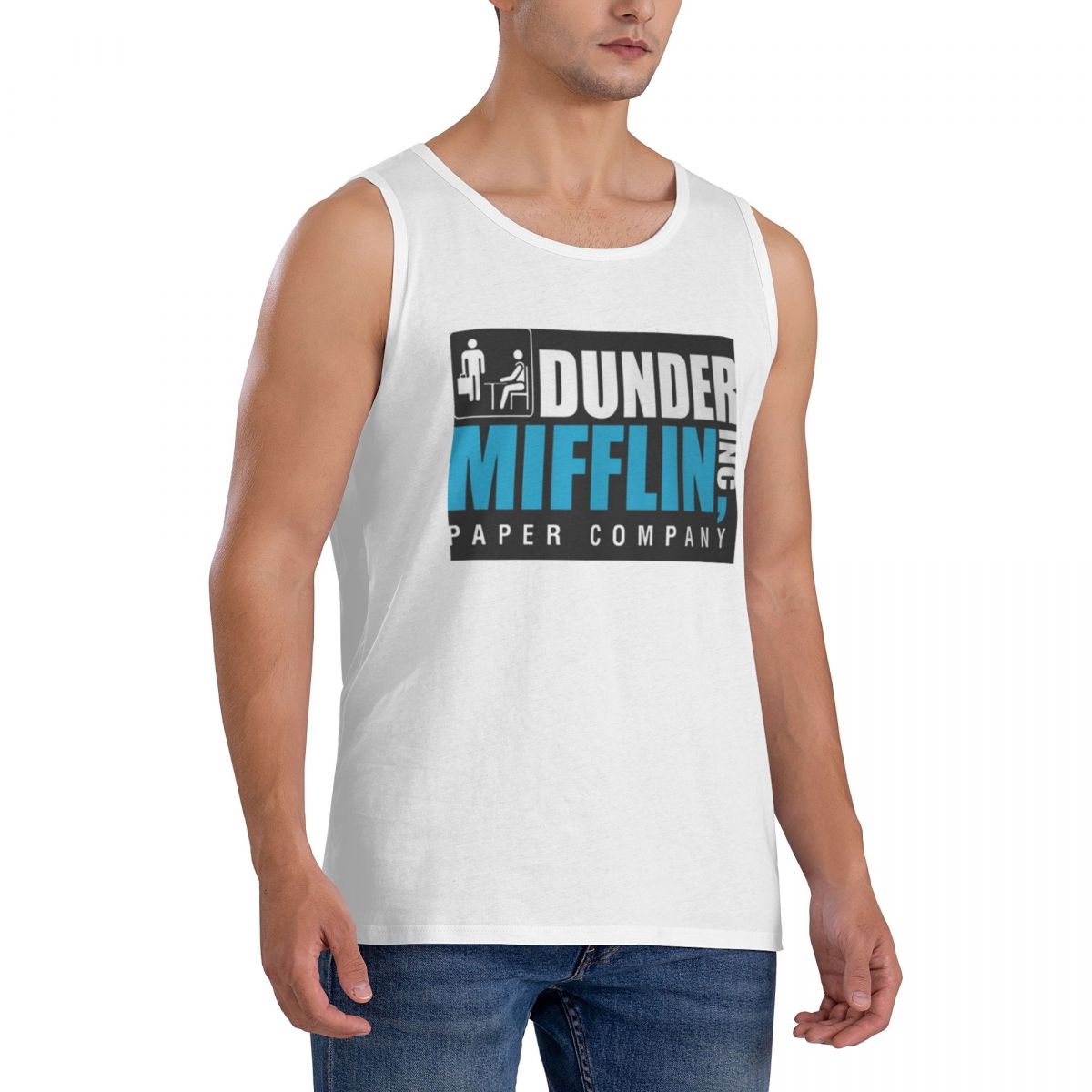% 100% Pamuk Dunder Mifflin Ka - Summer Clothing Essentials Men incelemesi ve fiyatı