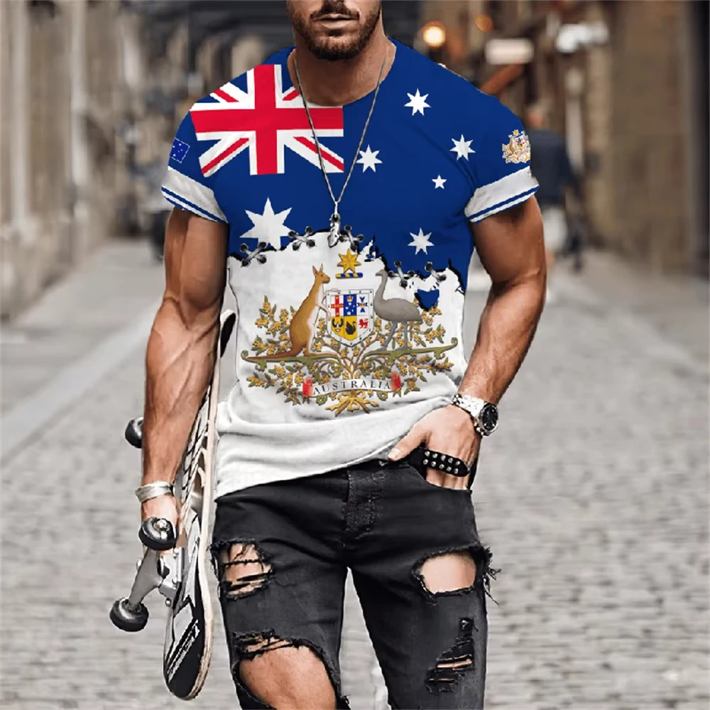 Erkek T-Shirt Avustralya Grafi - Summer Clothing Women Australia incelemesi ve fiyatı