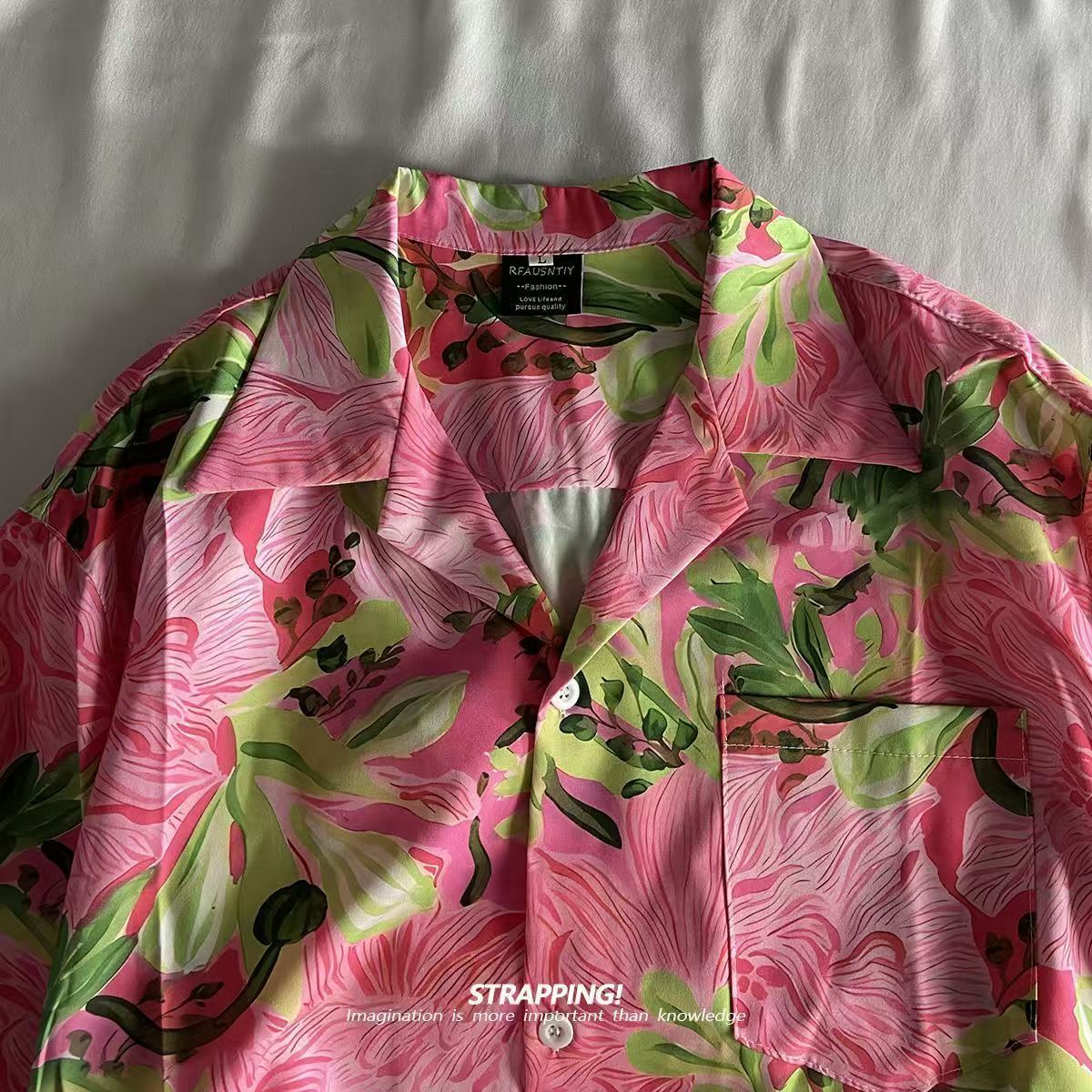 Pembe Graffiti Çiçek Küba Yaka - Summer Clothing H&M incelemesi ve fiyatı