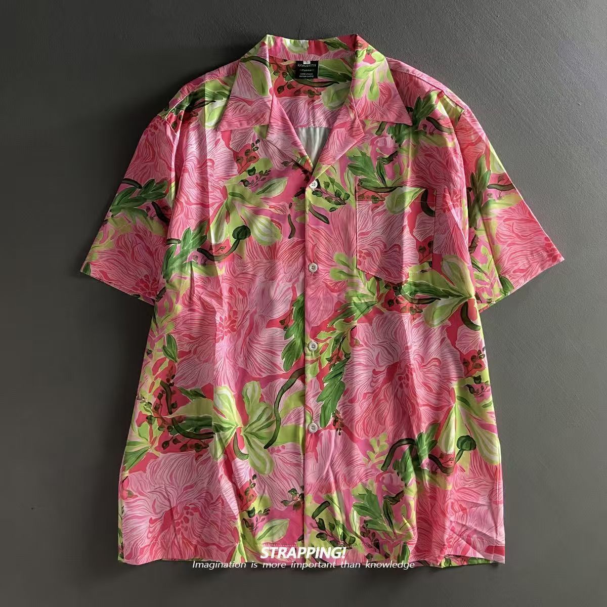 Pembe Graffiti Çiçek Küba Yaka - Summer Clothing H&M incelemesi ve fiyatı