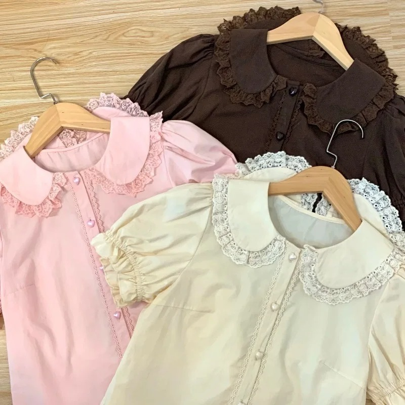Yaz Japon Kawaii Lolita Gömlek - Summer Kids Clothing incelemesi ve fiyatı