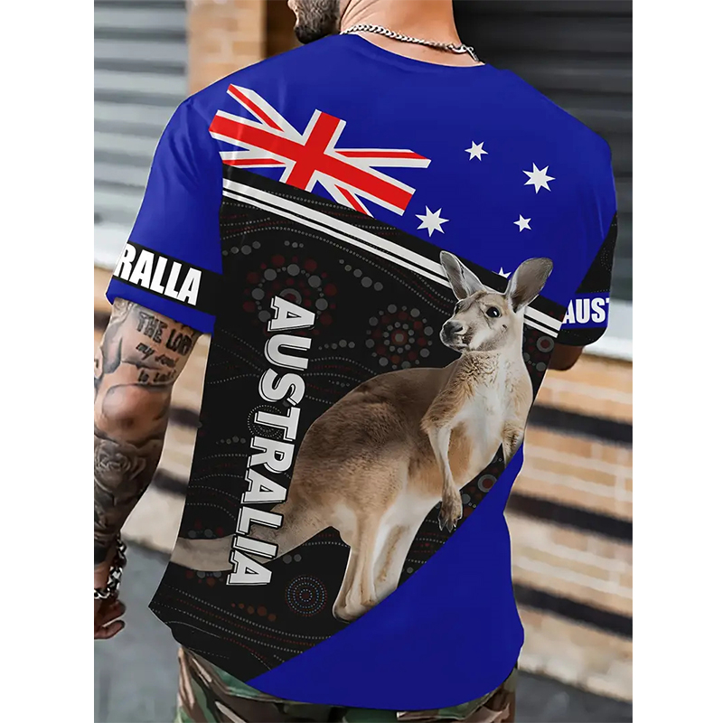 Avustralya Grafik T Shirt Erke - Summer Clothing Women Australia incelemesi ve fiyatı