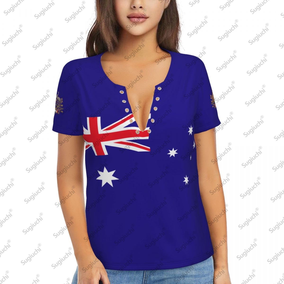 2025 Avustralya Bayrağı Seksi  - Summer Clothing Women Australia incelemesi ve fiyatı