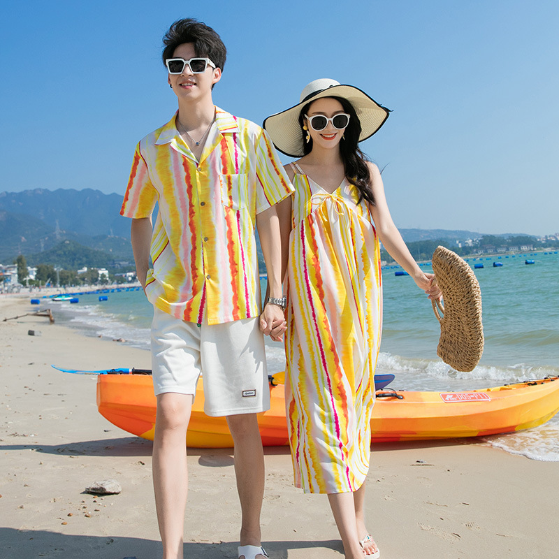 Çift plaj bak aile tatil giysi - Summer Clothing Resort incelemesi ve fiyatı