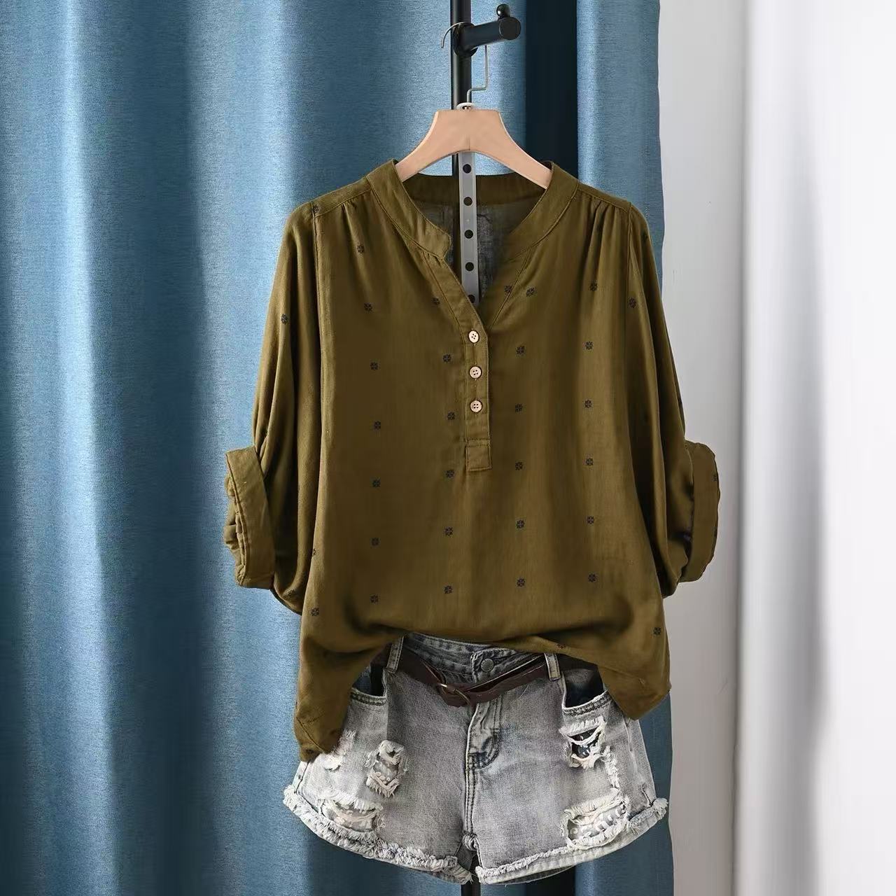 2026 Kadın bluzu Japon pamuk i - Summer Clothing Yarn incelemesi ve fiyatı