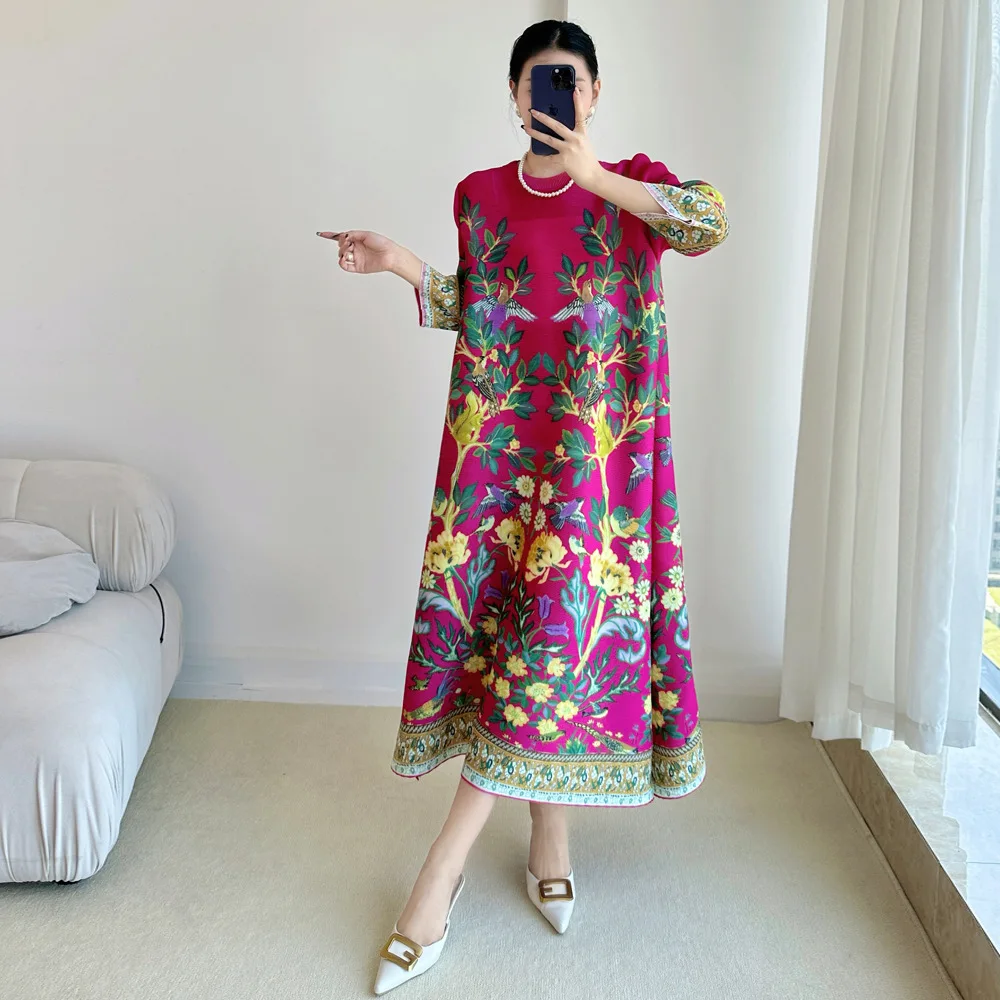 Miyake Vintage Baskı Elbise Ye - Summer 2025 Clothing Essentials incelemesi ve fiyatı