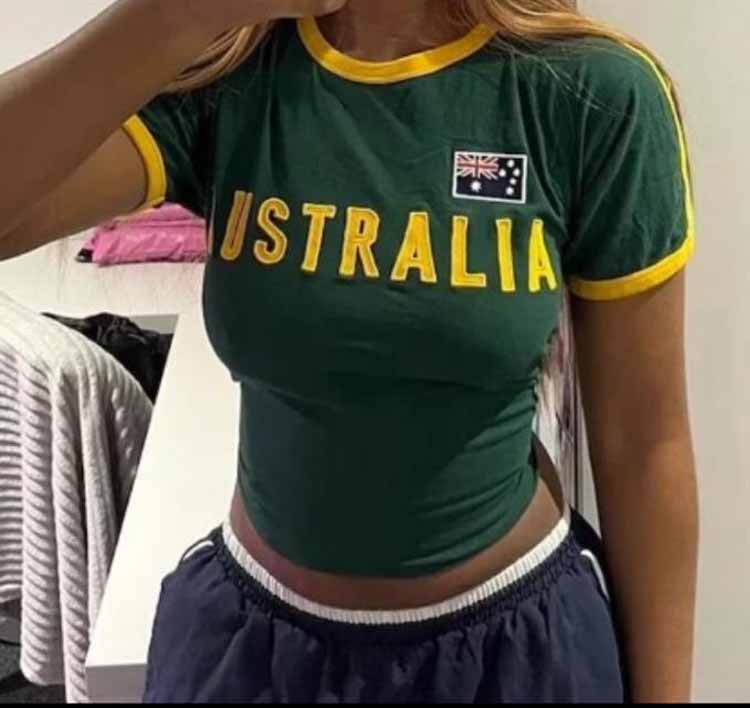 Yaz yeşil T-shirt kadın avustr - Summer Clothing Women Australia incelemesi ve fiyatı