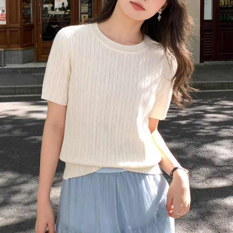 Örme Kazak Kadın Kazaklar Trik - Summer Clothing Yarn incelemesi ve fiyatı